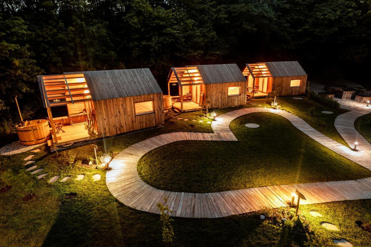 Вилла Glamping Mountain Fairy Tale Bistrica pri Trzicu Экстерьер фото