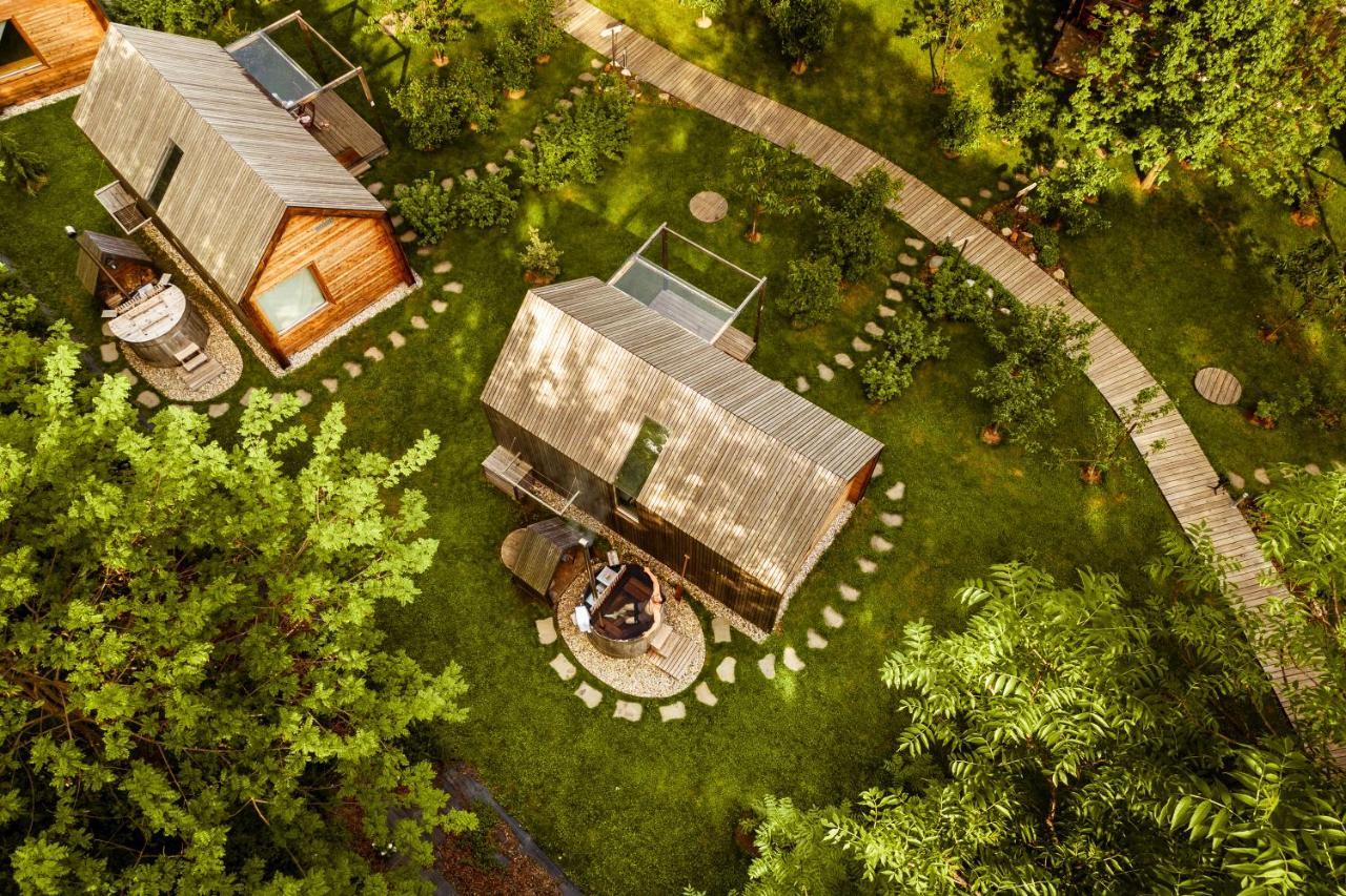 Вилла Glamping Mountain Fairy Tale Bistrica pri Trzicu Экстерьер фото