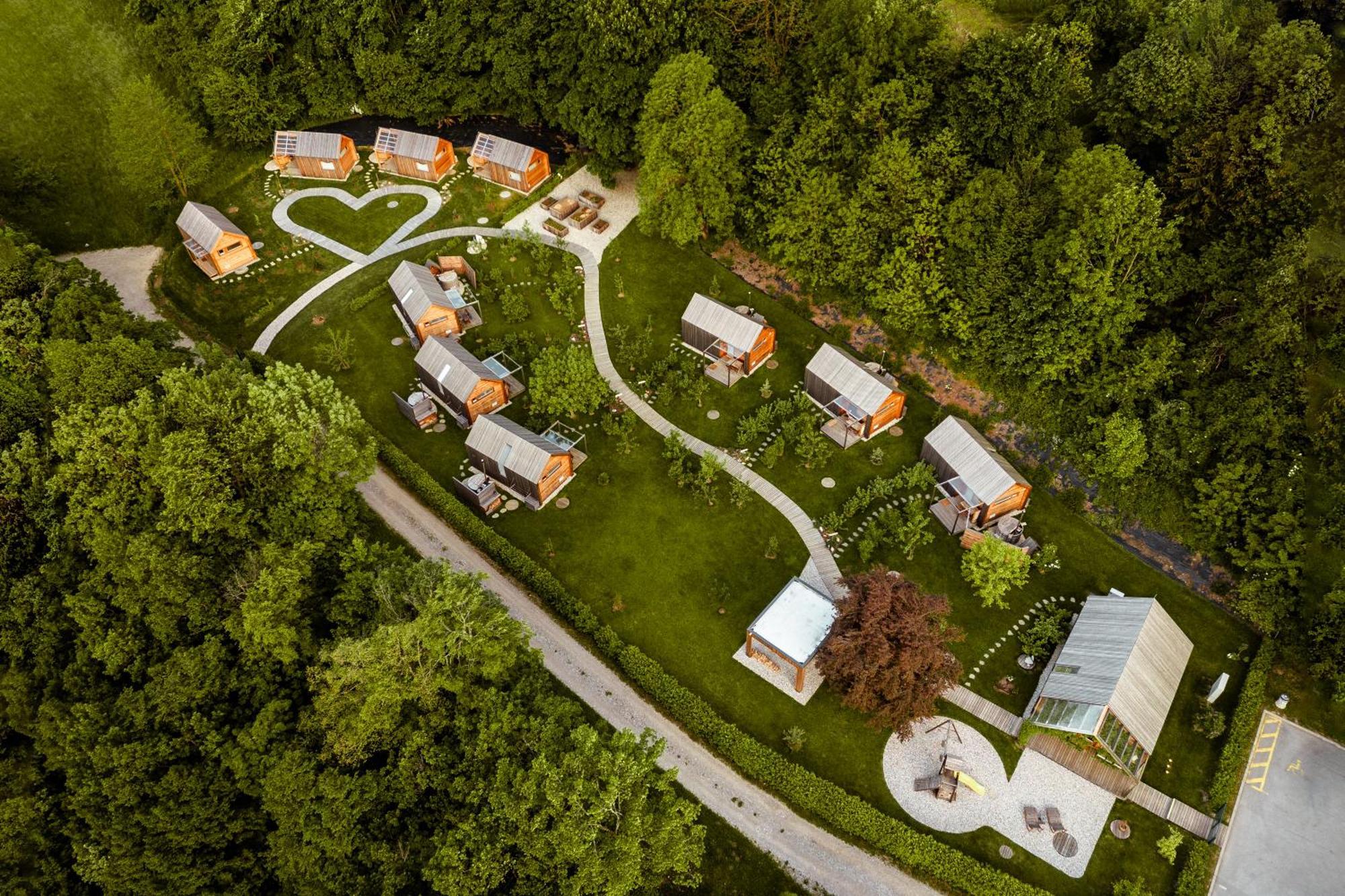 Вилла Glamping Mountain Fairy Tale Bistrica pri Trzicu Экстерьер фото